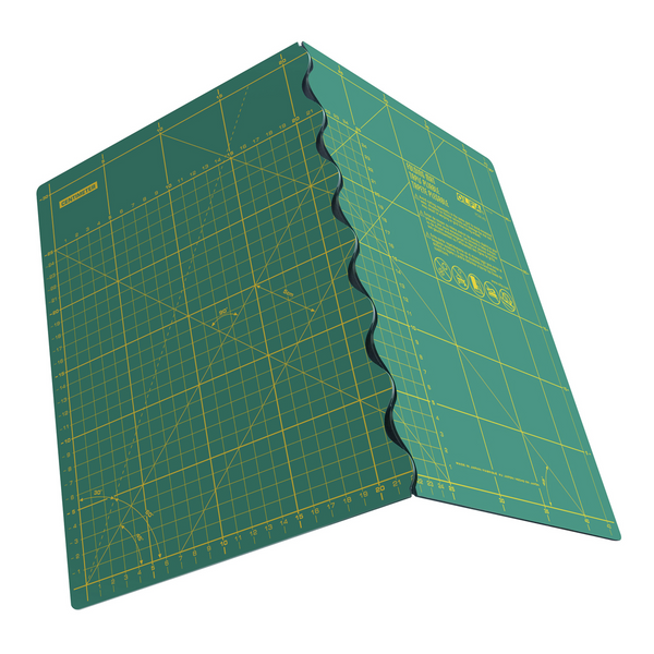 Olfa Folding Cutting Mat - Medium 42 x 30cm (17 x 12") Metric & Imperial
