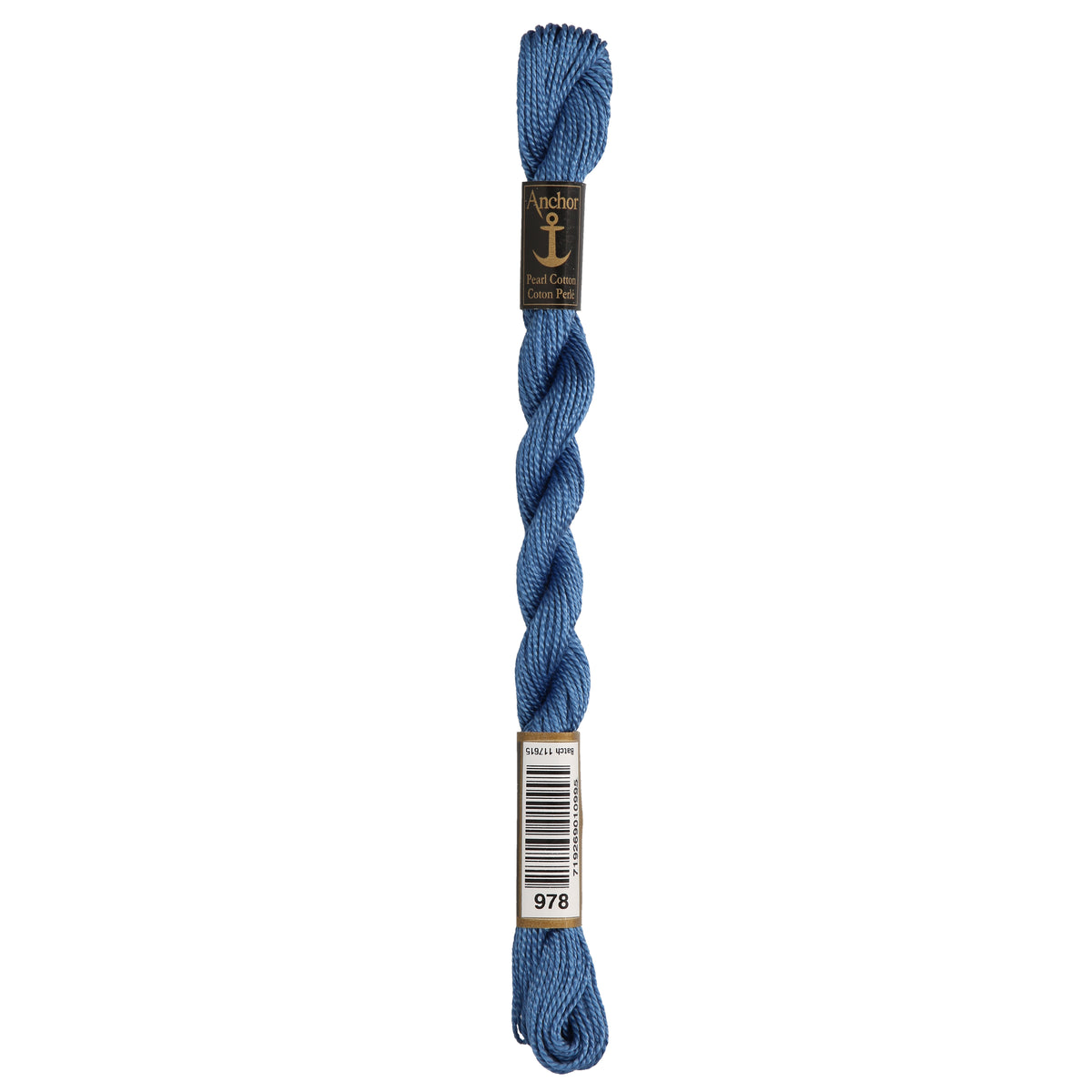 Anchor Pearl 5 Skein 5g (22m) Col.978 Blue