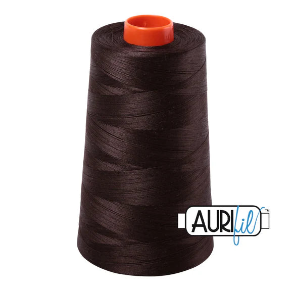 Aurifil 50 Very Dark Bark 1130 5900m Cone