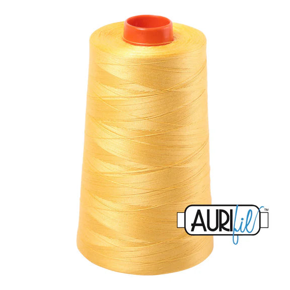 Aurifil 50 Pale Yellow 1135 5900m Cone