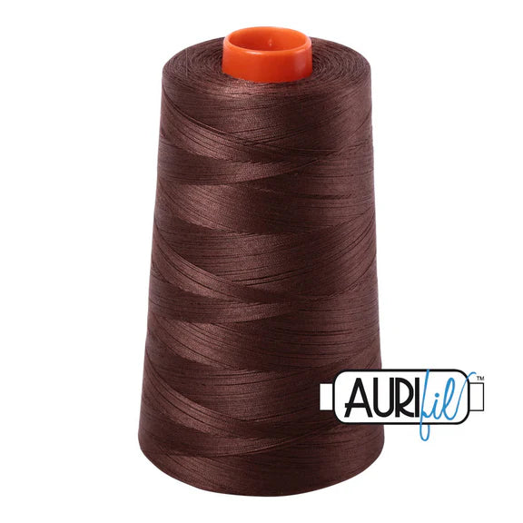 Aurifil 50 Medium Bark 1285 5900m Cone
