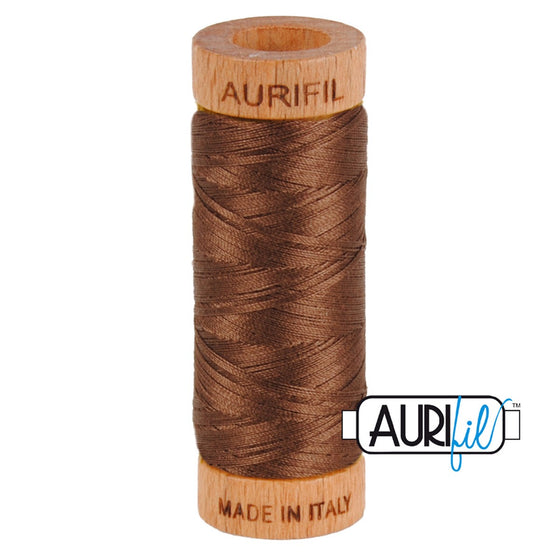 Aurifil 80 1285 Medium Bark 274m