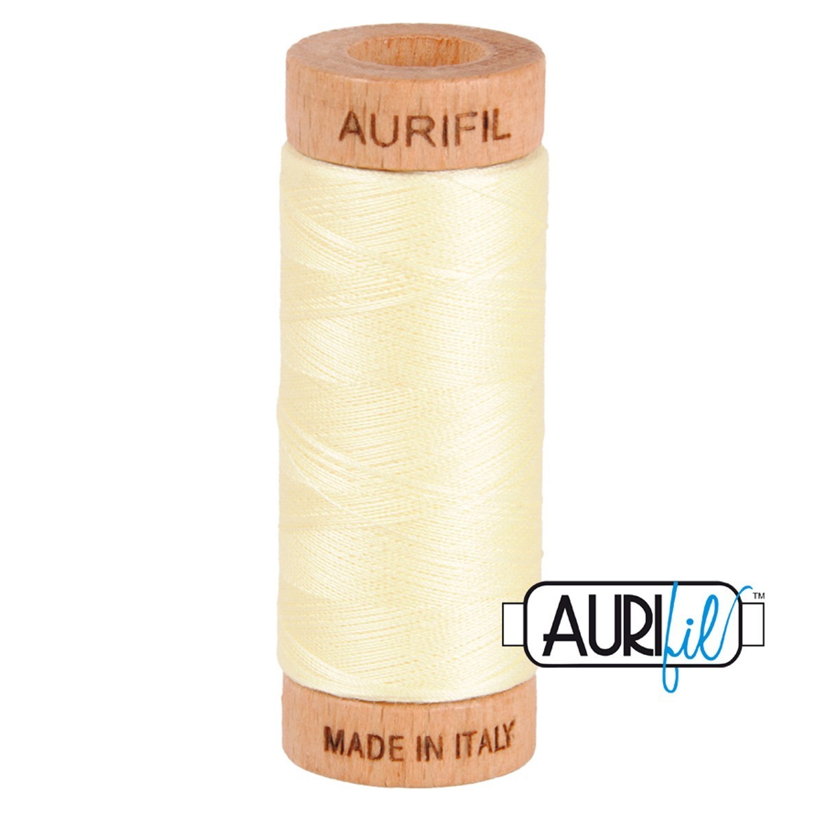 Aurifil 80 2110 Light Lemon 274m