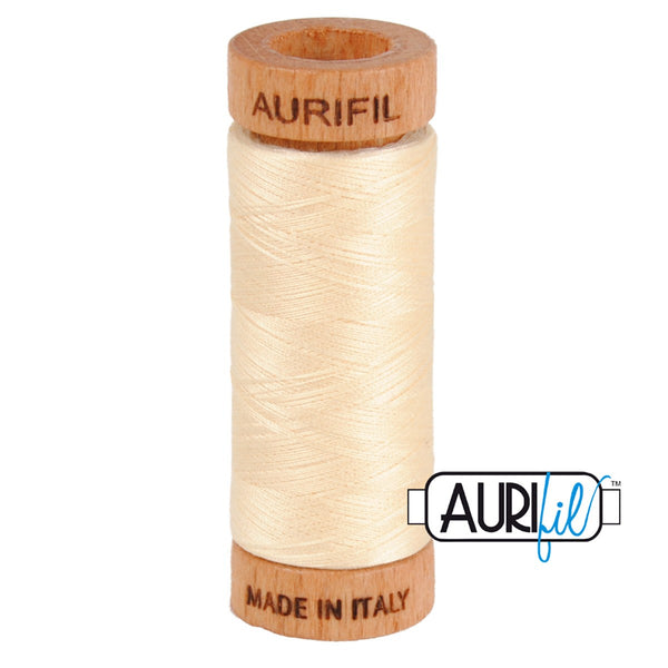 Aurifil 80 2123 Butter 274m
