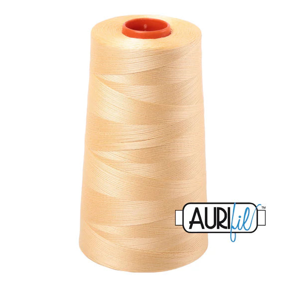 Aurifil 50 Medium Butter 2130 5900m Cone