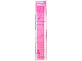 Add-A-Quarter Ruler 12" Pink