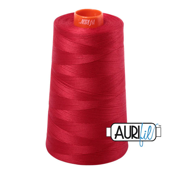 Aurifil 50 Red 2250 5900m Cone