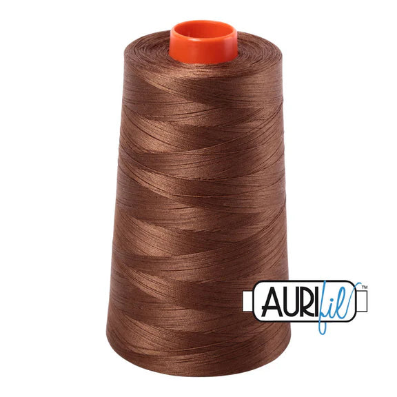 Aurifil 50 Dark Antique Gold 2372 5900m Cone