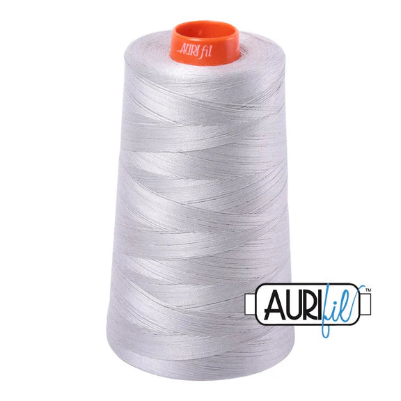Aurifil 50 Aluminium 2615 5900m Cone