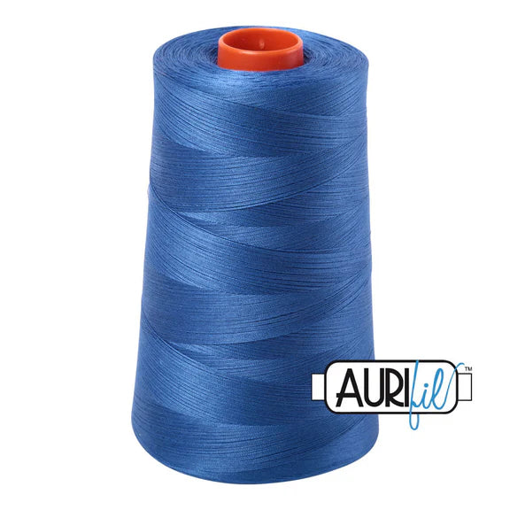 Aurifil 50 Delft Blue 2730 5900m Cone