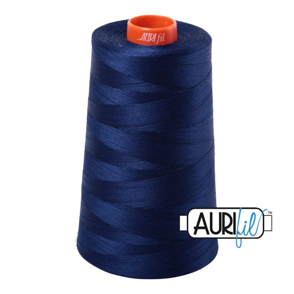 Aurifil 50 Dark Navy 2784 5900m Cone