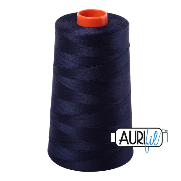 Aurifil 50 Very Dark Navy 2785 5900m Cone