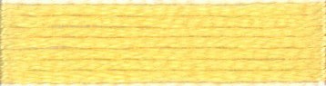 Anchor 6 Strand Cotton 0293 Yellow 8m Spiral Pack