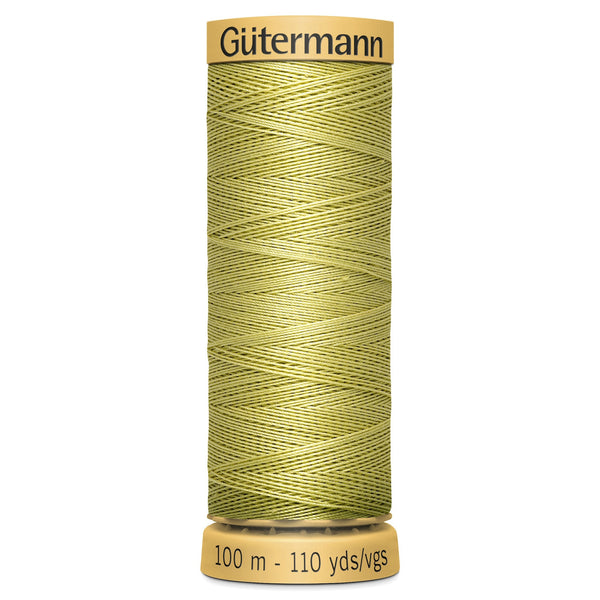 Gutermann Cotton 248 Dusty Yellow 100m Reel