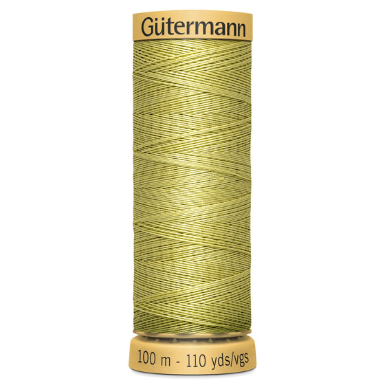Gutermann Cotton 248 Dusty Yellow 100m Reel