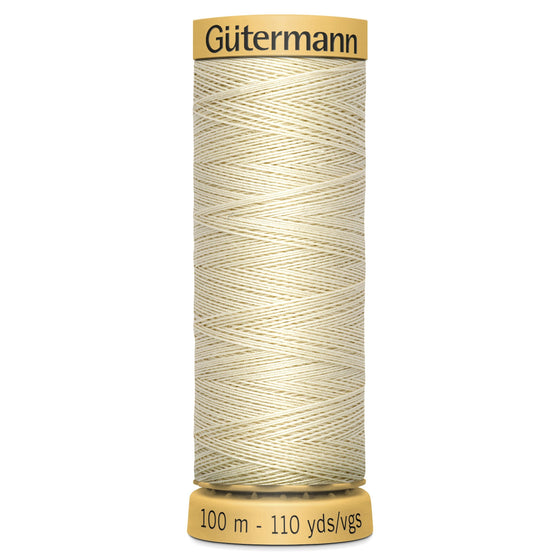 Gutermann Cotton 429 Dark Beige 100m Reel