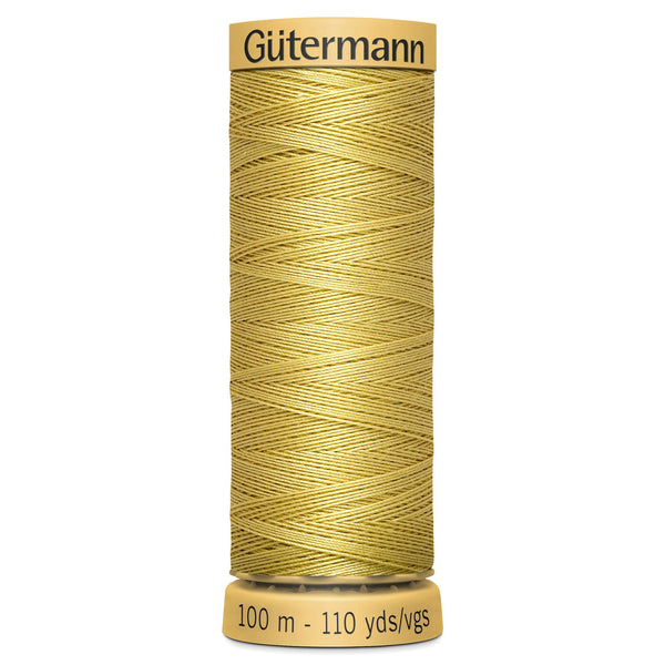 Gutermann Cotton 748 Buttercup Yellow 100m Reel