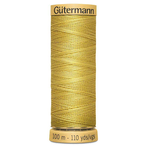 Gutermann Cotton 758 Dandilion Yellow 100m Reel