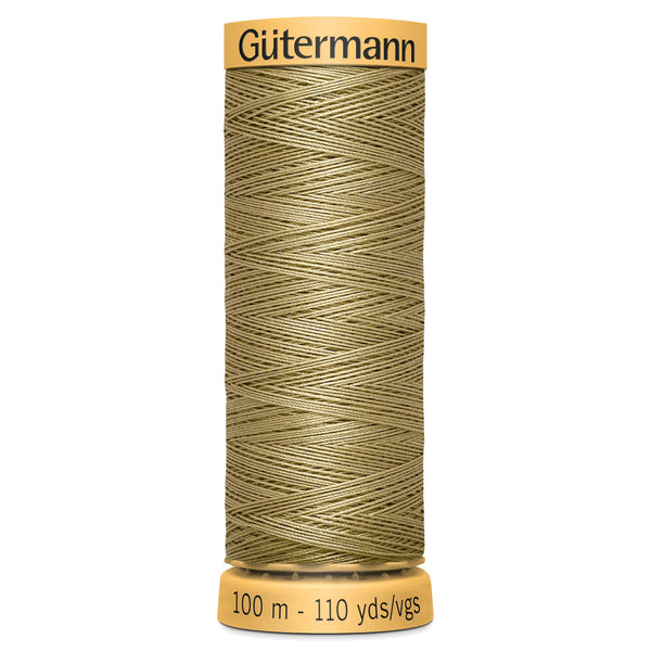 Gutermann Cotton 826 Biscuit 100m Reel