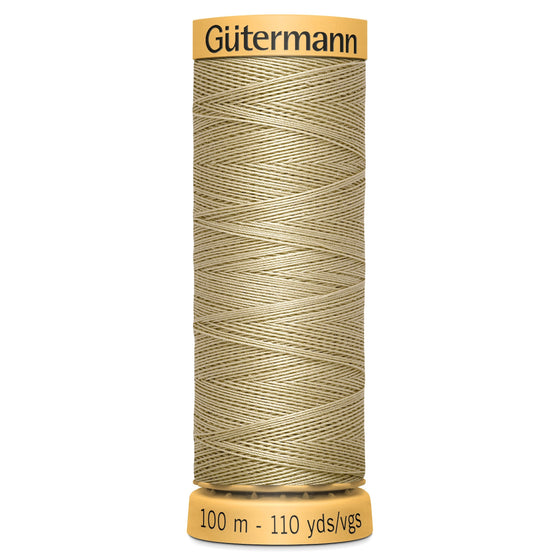 Gutermann Cotton 927 Cream Pumpkin 100m Reel