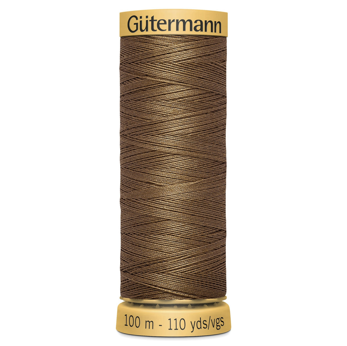 Gutermann Cotton 1335 Horse Brown 100m Reel