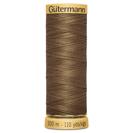 Gutermann Cotton 1335 Horse Brown 100m Reel