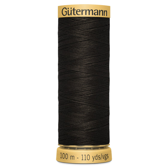 Gutermann Cotton 1712 Deep Dark 100m Reel