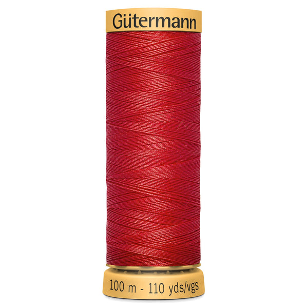 Gutermann Cotton 1974 Bright Red 100m Reel