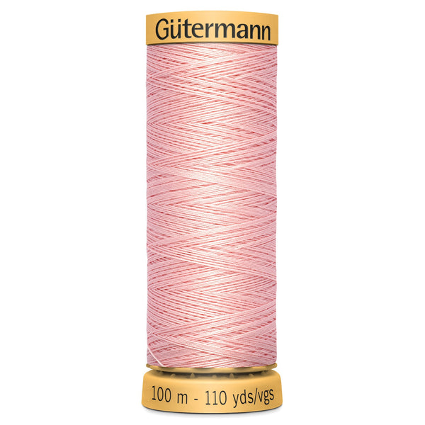 Gutermann Cotton 2538 Baby Pink 100m Reel