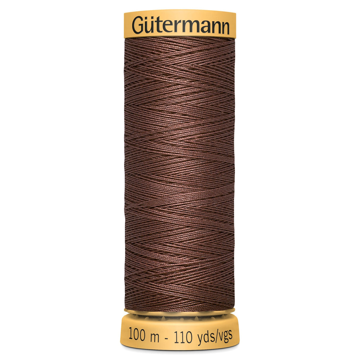Gutermann Cotton 2724 Brown 100m Reel