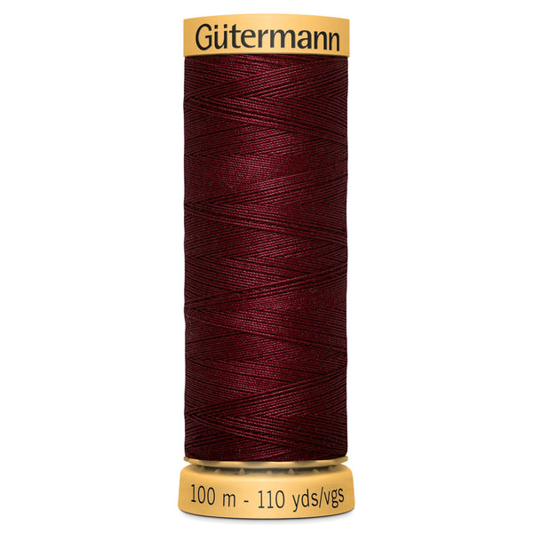 Gutermann Cotton 2833 Deep Magenta 100m Reel