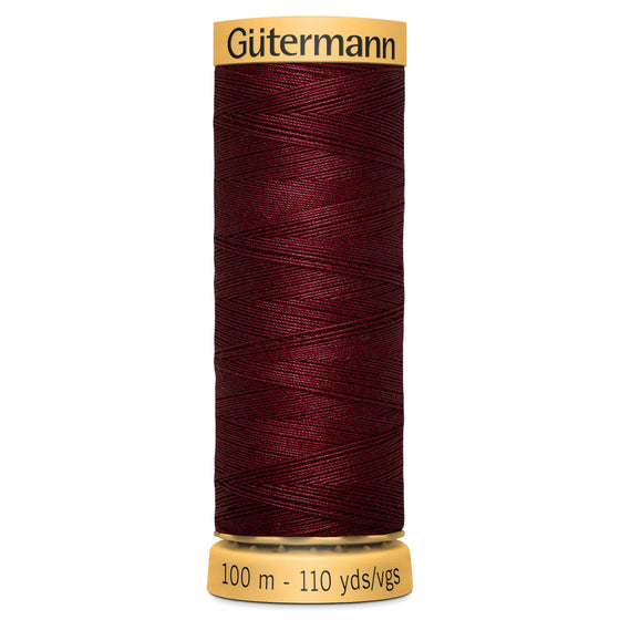 Gutermann Cotton 2833 Deep Magenta 100m Reel