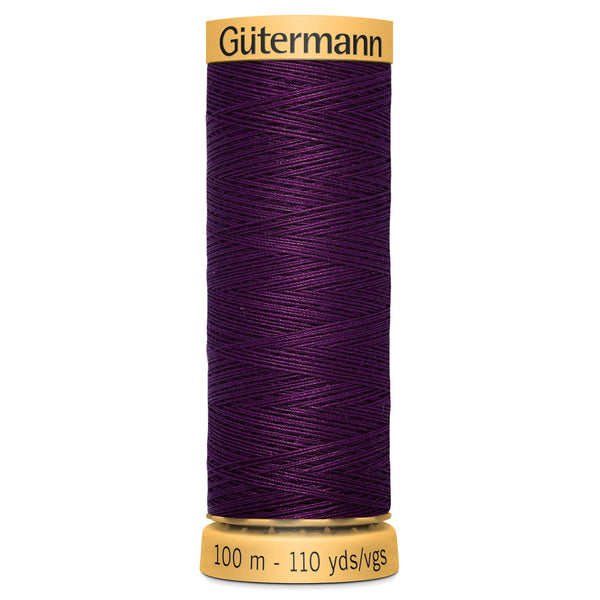 Gutermann Cotton 3832 Rich Purple 100m Reel