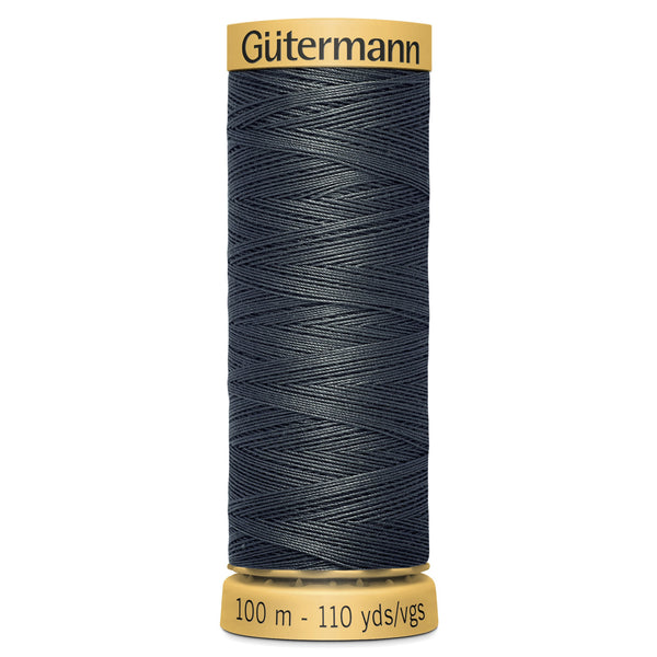 Gutermann Cotton 4403 Dark Navy Grey 100m Reel
