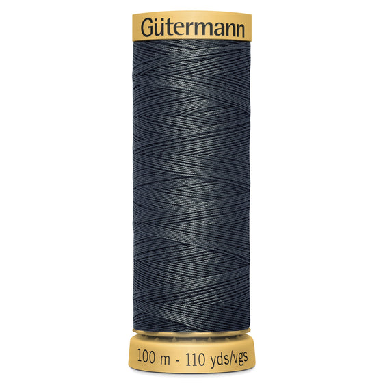 Gutermann Cotton 4403 Dark Navy Grey 100m Reel