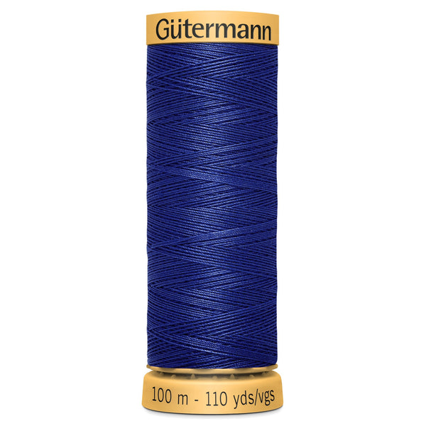 Gutermann Cotton 4932 Royal Navy Blue 100m Reel