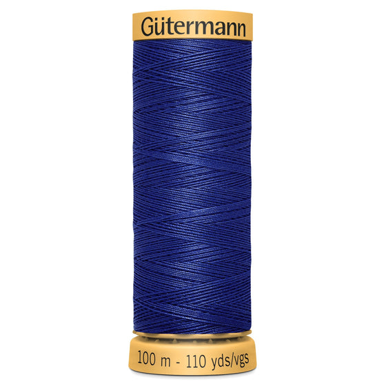 Gutermann Cotton 4932 Royal Navy Blue 100m Reel