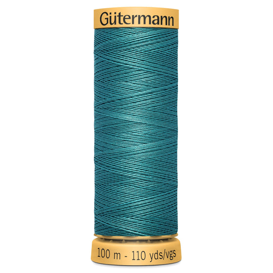Gutermann Cotton 7544 Green Eye 100m Reel