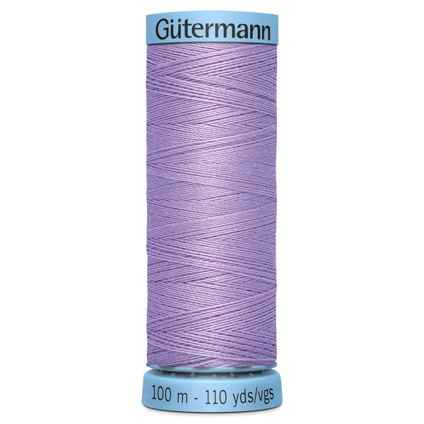 Gutermann Silk 158 Violet 100m Reel