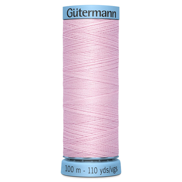 Gutermann Silk 320 Baby Pink 100m Reel