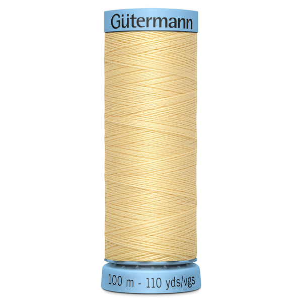 Gutermann Silk 325 Cream 100m Reel