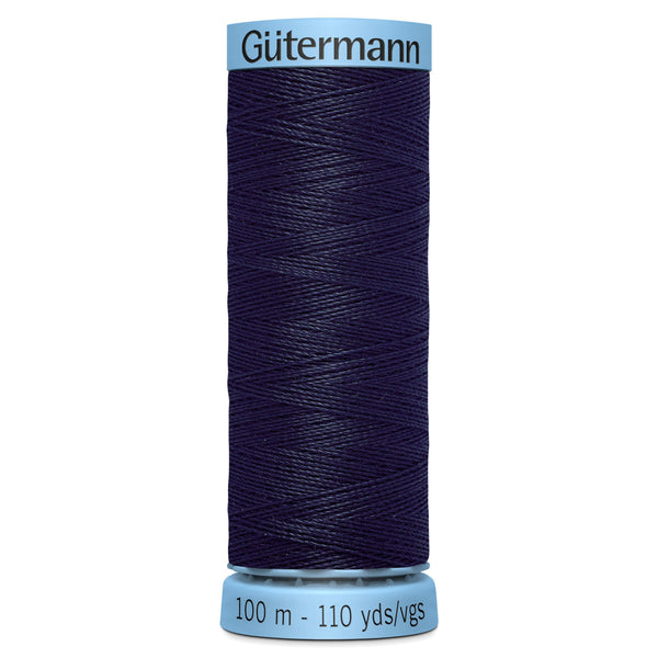 Gutermann Silk 339 Midnight 100m Reel
