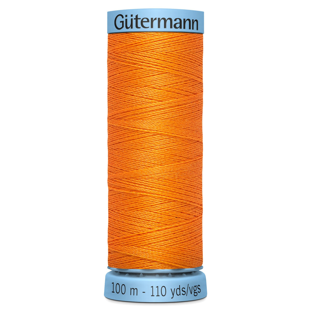 Gutermann Silk 350 Elephant Orange 100m Reel