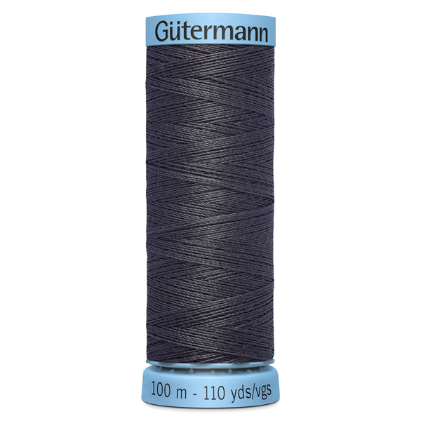 Gutermann Silk 36 Dark Grey 100m Reel