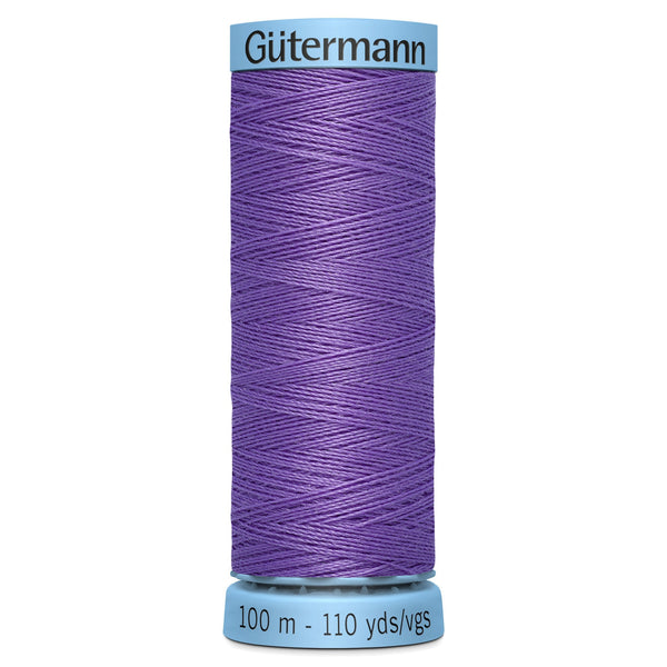 Gutermann Silk 391 Purple 100m Reel