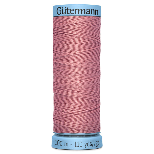 Gutermann Silk 473 Dusky Rose 100m Reel