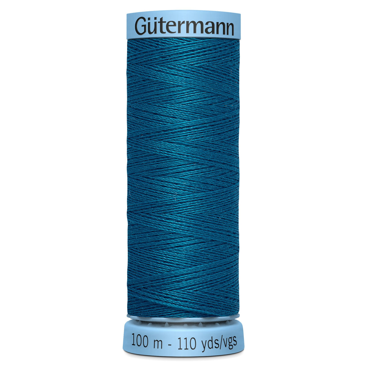 Gutermann Silk 483 Dark Sky Blue 100m Reel