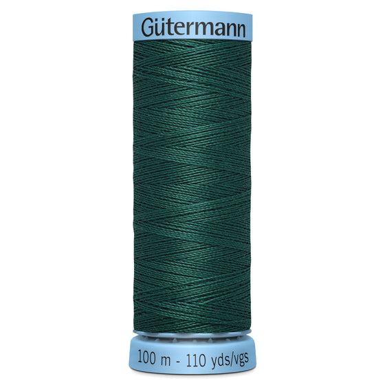 Gutermann Silk 869 Forest Green 100m Reel