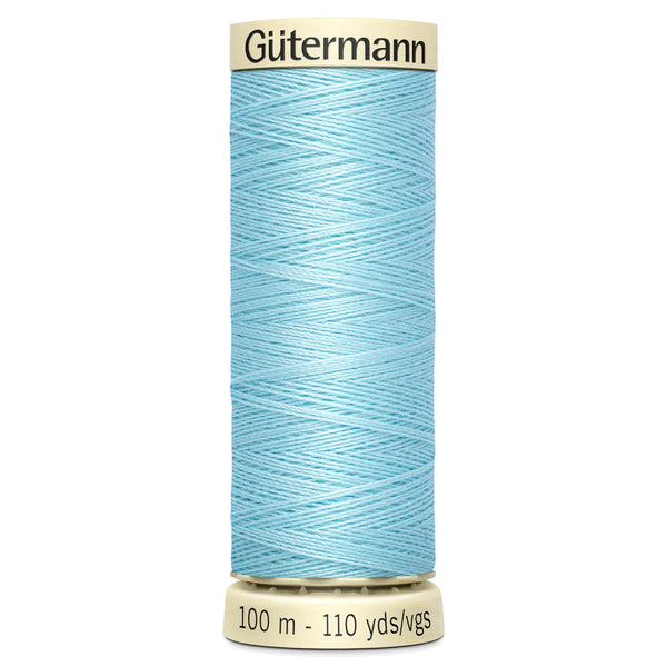 Gutermann Sew All 195 Pale Baby Blue 100m Reel