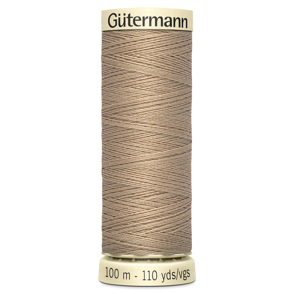 Gutermann Sew All 215 Coffee 100m Reel